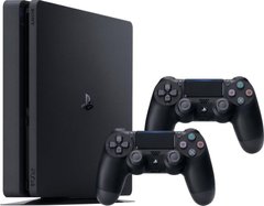 Sony Playstation 4 Slim 1Tb Black Б/У + DualShock 4 V2 Black New