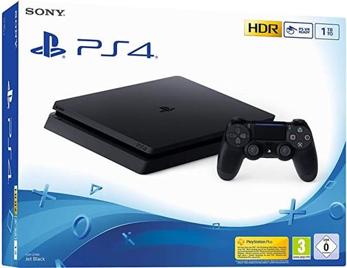 Sony Playstation 4 Slim 1Tb Black + акаунт з іграми