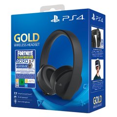 Sony PlayStation Gold Wireless Headset 7.1 Black