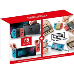 Nintendo Switch Neon Blue /Neon Red V2 + Labo Variety Kit