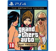 GTA Trilogy The Definitive Edition PS4 (русская версия)