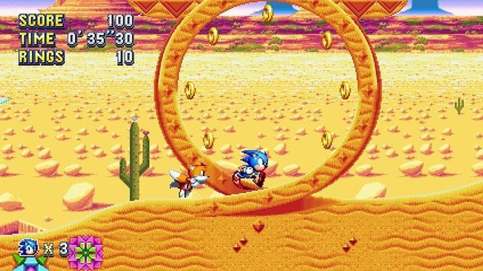 Sonic Mania (англ) + Team Sonic Racing (рус. суб) Nintendo Switch